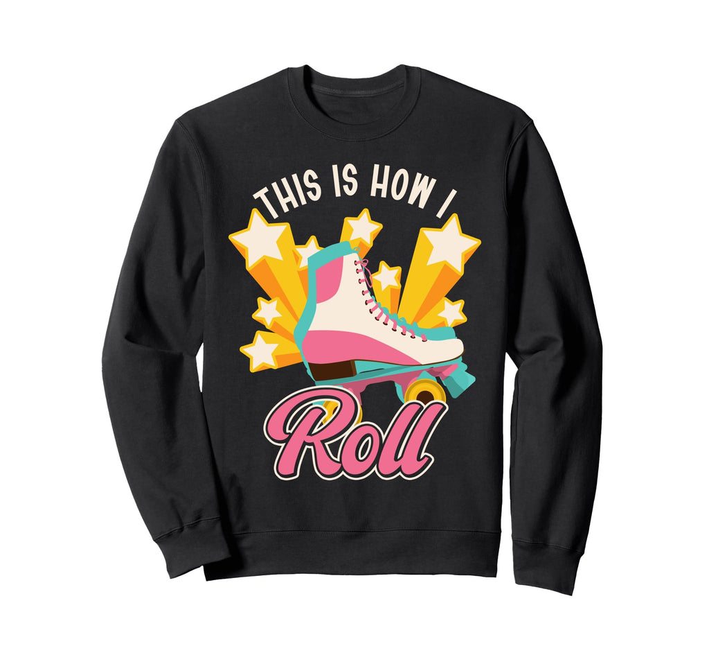 Roller Skating Skate 1970S This Is Sweatshirt - Unique Graphic for Adults - T-Shirt, Sweatshirt, Hoodie