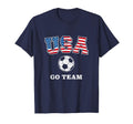 Usa Go Team Football Soccer T-Shirt - Fun Novelty Design Unisex - T-Shirt, Sweatshirt, Hoodie