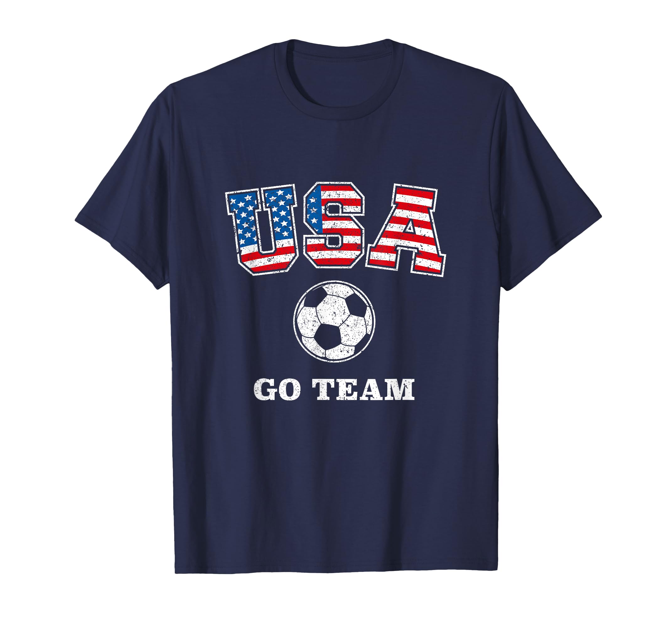 Usa Go Team Football Soccer T-Shirt - Fun Novelty Design Unisex - T-Shirt, Sweatshirt, Hoodie