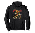 Cocker Spaniel Motorbike Love Footbal Hoodie - Aesthetic Graphic Unisex - T-Shirt, Sweatshirt, Hoodie