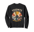Yosemite National Park 60S 70S Sweatshirt - Minimalist Print for Adults - T-Shirt, Sweatshirt, Hoodie