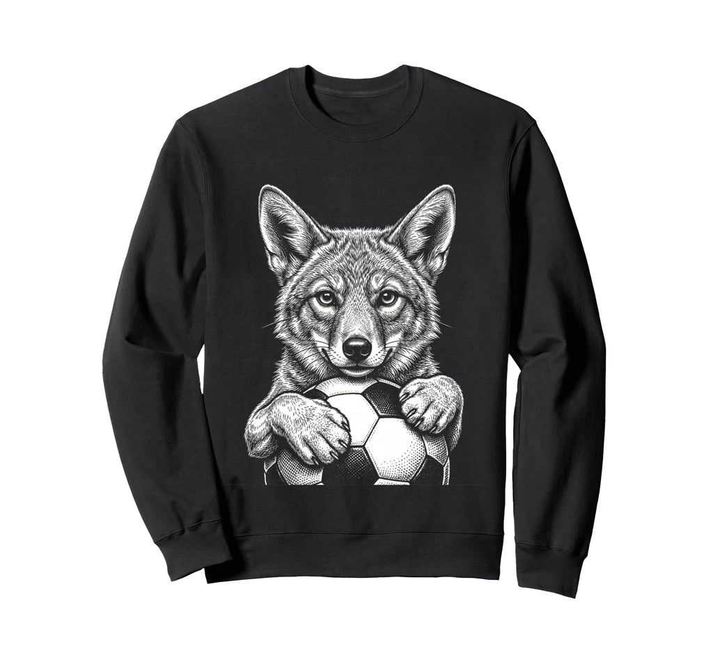 Black And White Prairie Mascot Sweatshirt - Trendy Graphic Men Women - T-Shirt, Sweatshirt, Hoodie