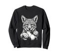 Black And White Prairie Mascot Sweatshirt - Trendy Graphic Men Women - T-Shirt, Sweatshirt, Hoodie