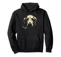Golden Retriever Glasses Smoking Pipe Hoodie - Minimalist Print for Adults - T-Shirt, Sweatshirt, Hoodie