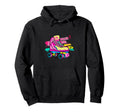 Roller Roller Skater Colorful Roller Hoodie - Casual Everyday Wear Unisex - T-Shirt, Sweatshirt, Hoodie