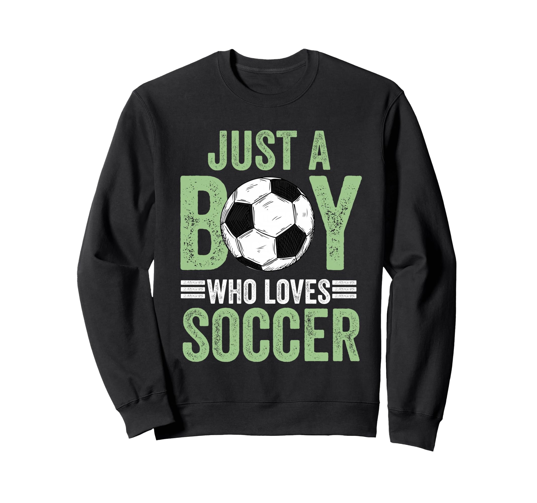 Just Who Loves Soccer Football Sweatshirt - Custom Art Print Men Women - T-Shirt, Sweatshirt, Hoodie