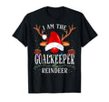 I Am Goalkeeper Reindeer Family T-Shirt - Graphic Print for Adults - T-Shirt, Sweatshirt, Hoodie