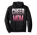 Cheer Mom Biggest Fan Cheerleader Hoodie - Fun Novelty Design for Adults - T-Shirt, Sweatshirt, Hoodie