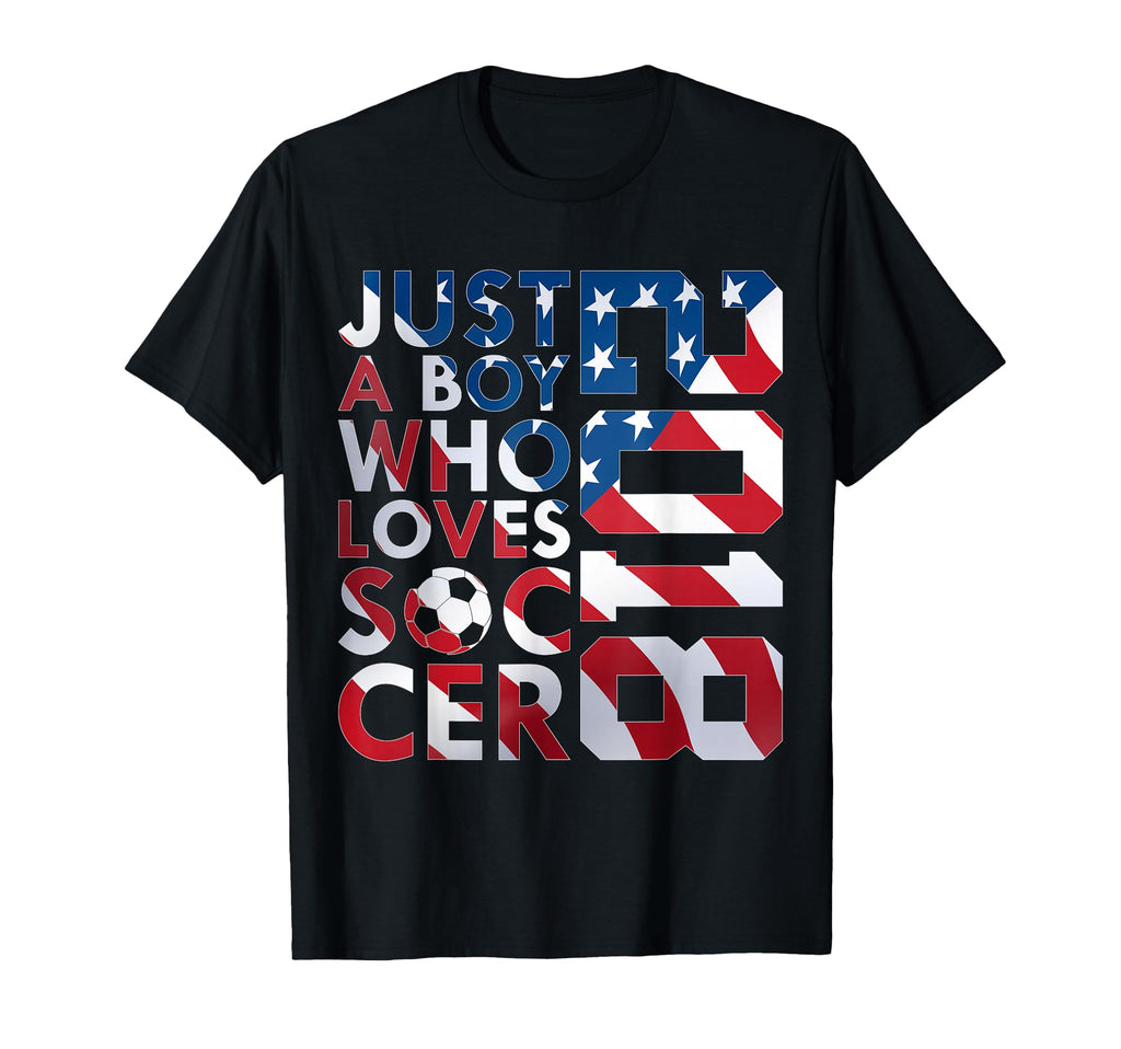 2018 Just Who Loves Soccer 8Th T-Shirt - Custom Art Print for Adults - T-Shirt, Sweatshirt, Hoodie