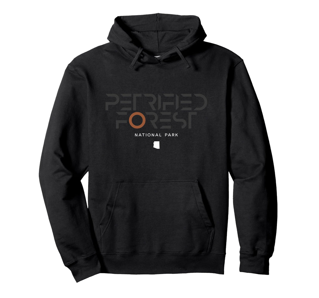 Petrified Forest National Park Arizona Tonal Hoodie - Trendy Graphic Unisex - T-Shirt, Sweatshirt, Hoodie