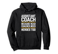 Funny Assistant Coach Soccer T-Shirt - Minimalist Print Men Women - T-Shirt, Sweatshirt, Hoodie