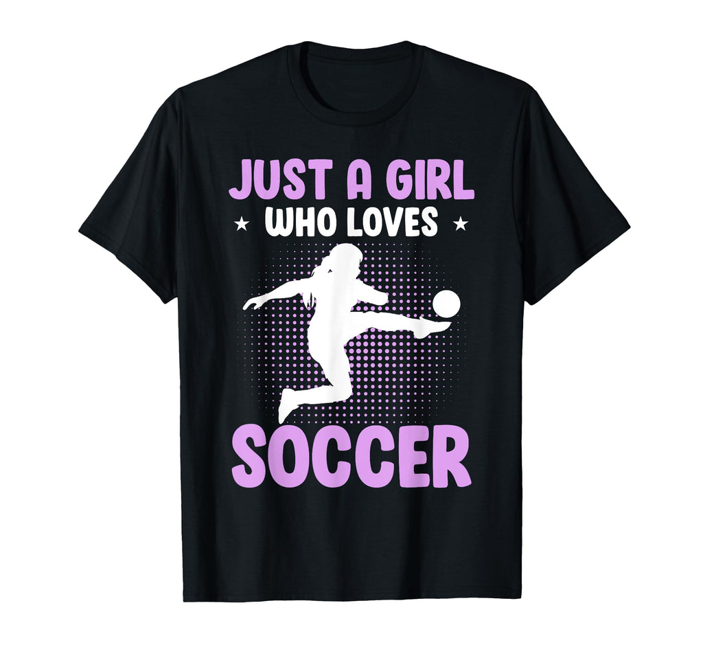 Just Who Loves Soccer T-Shirt - Casual Everyday Wear for Adults - T-Shirt, Sweatshirt, Hoodie
