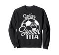 Senior Soccer Tita 2024 Class 2024 Sweatshirt - Minimalist Print Men Women - T-Shirt, Sweatshirt, Hoodie