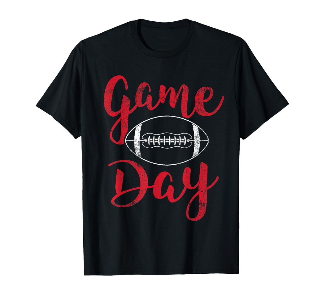 Game Day Football Football T-Shirt - Custom Art Print Men Women - T-Shirt, Sweatshirt, Hoodie