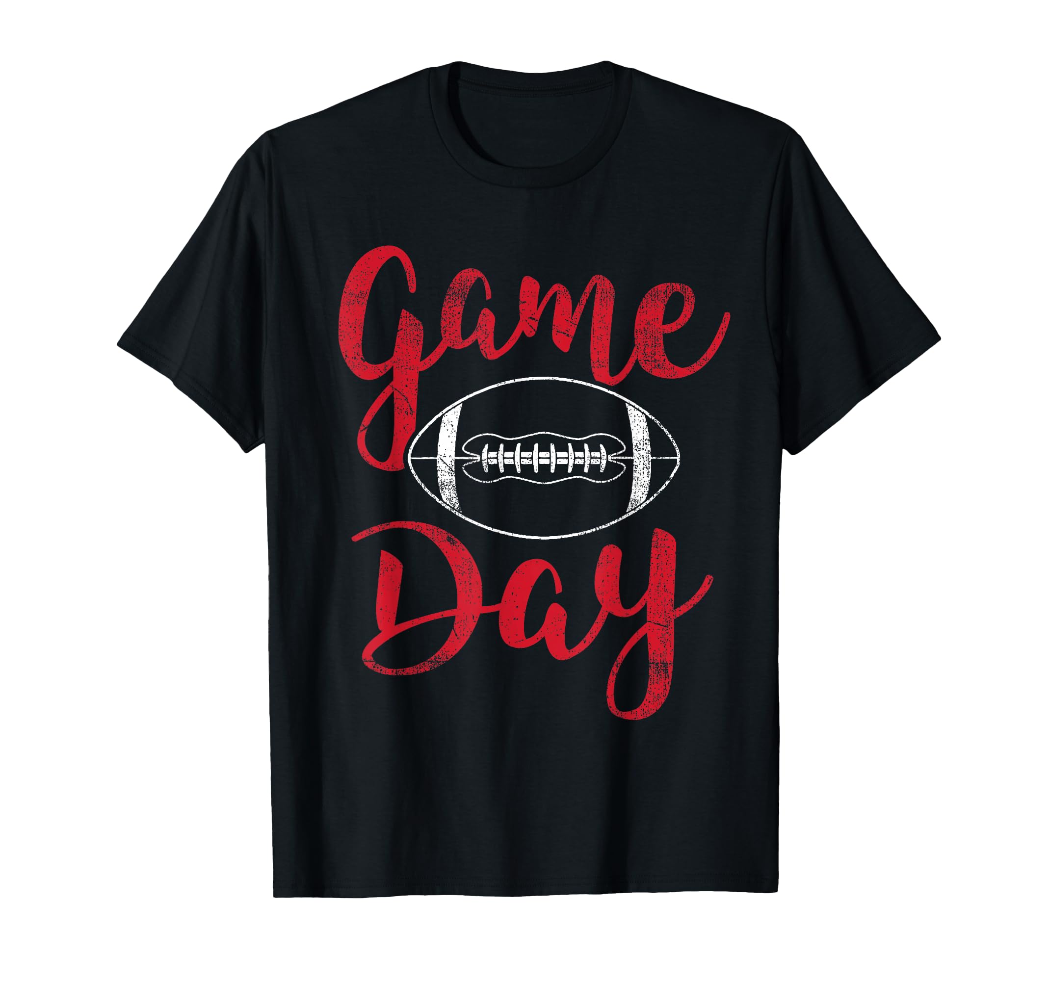 Game Day Football Football T-Shirt - Custom Art Print Men Women - T-Shirt, Sweatshirt, Hoodie
