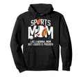 Sports Mom Definition Sports Mama Hoodie - Minimalist Print for Adults - T-Shirt, Sweatshirt, Hoodie