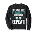 My Game Day Strategy Cheer Loud Sweatshirt - Aesthetic Graphic Unisex - T-Shirt, Sweatshirt, Hoodie