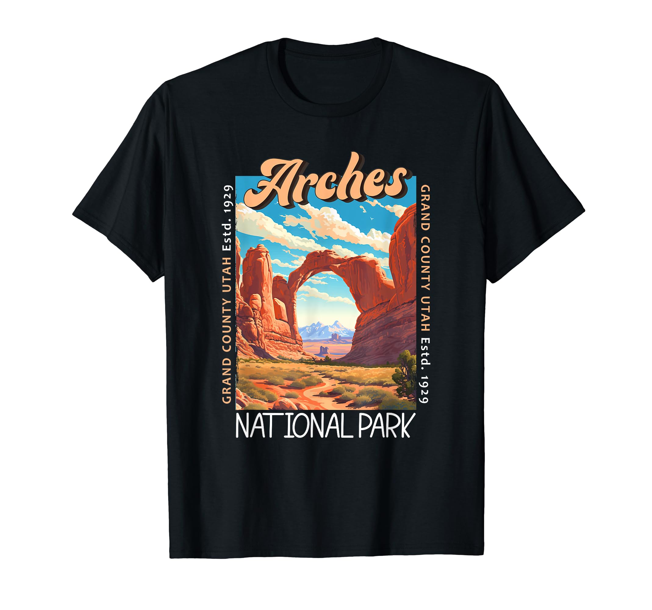 Arches National Park Utah T-Shirt - Casual Everyday Wear for Adults - T-Shirt, Sweatshirt, Hoodie