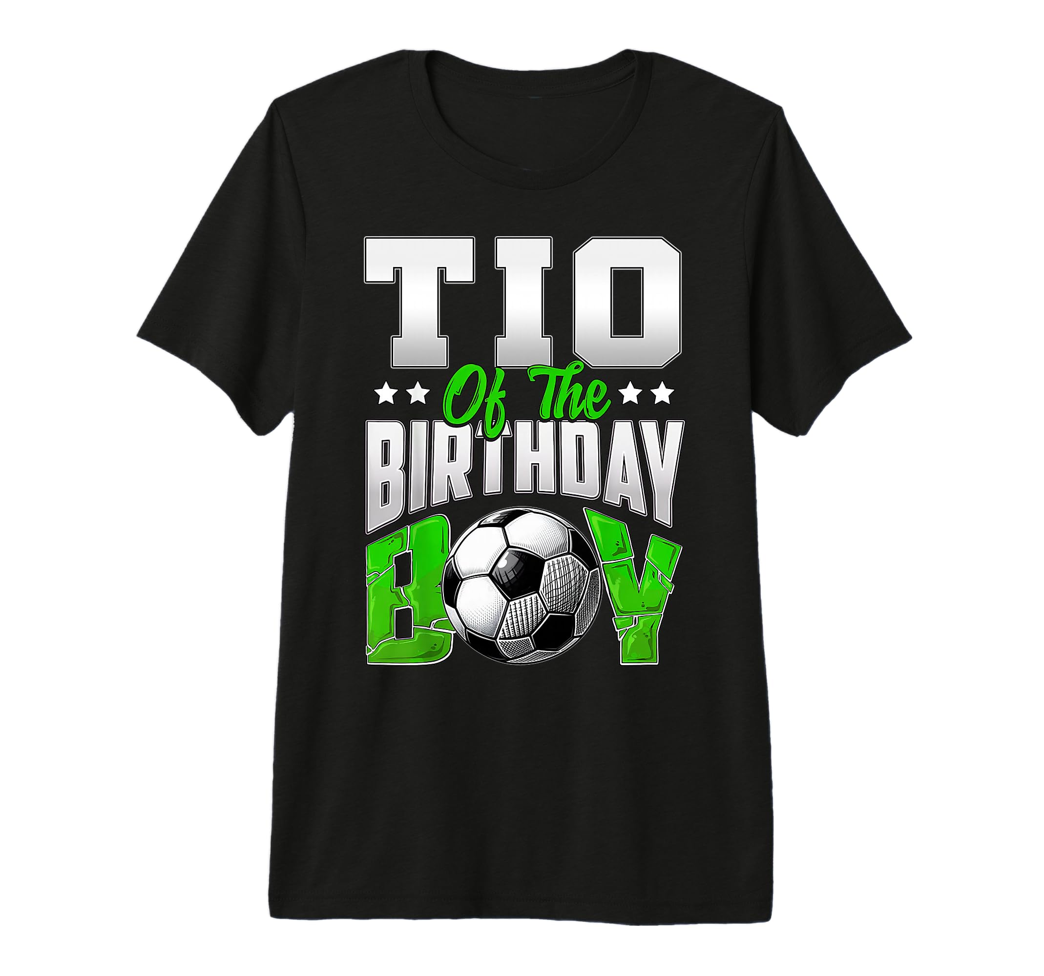 Mens Tio Birthday Soccer Family Baller B T-Shirt - Custom Art Print Unisex - T-Shirt, Sweatshirt, Hoodie