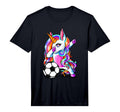 Dabbing Unicorn Football Funny Sport T-Shirt - Graphic Print for Adults - T-Shirt, Sweatshirt, Hoodie