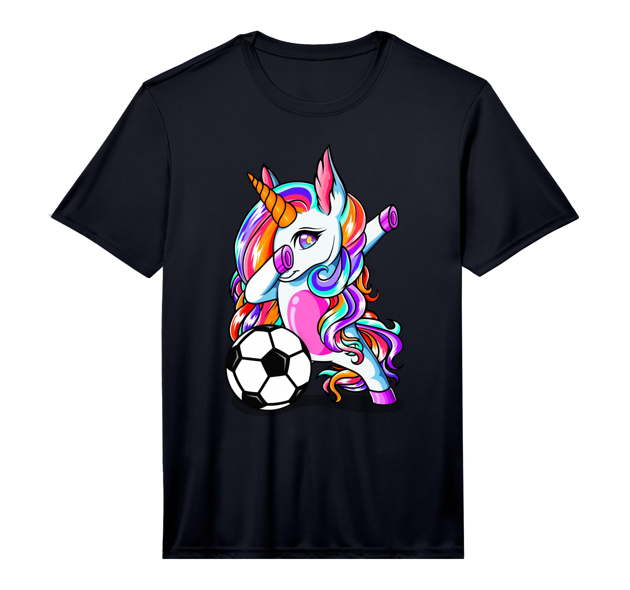 Dabbing Unicorn Football Funny Sport T-Shirt - Graphic Print for Adults - T-Shirt, Sweatshirt, Hoodie