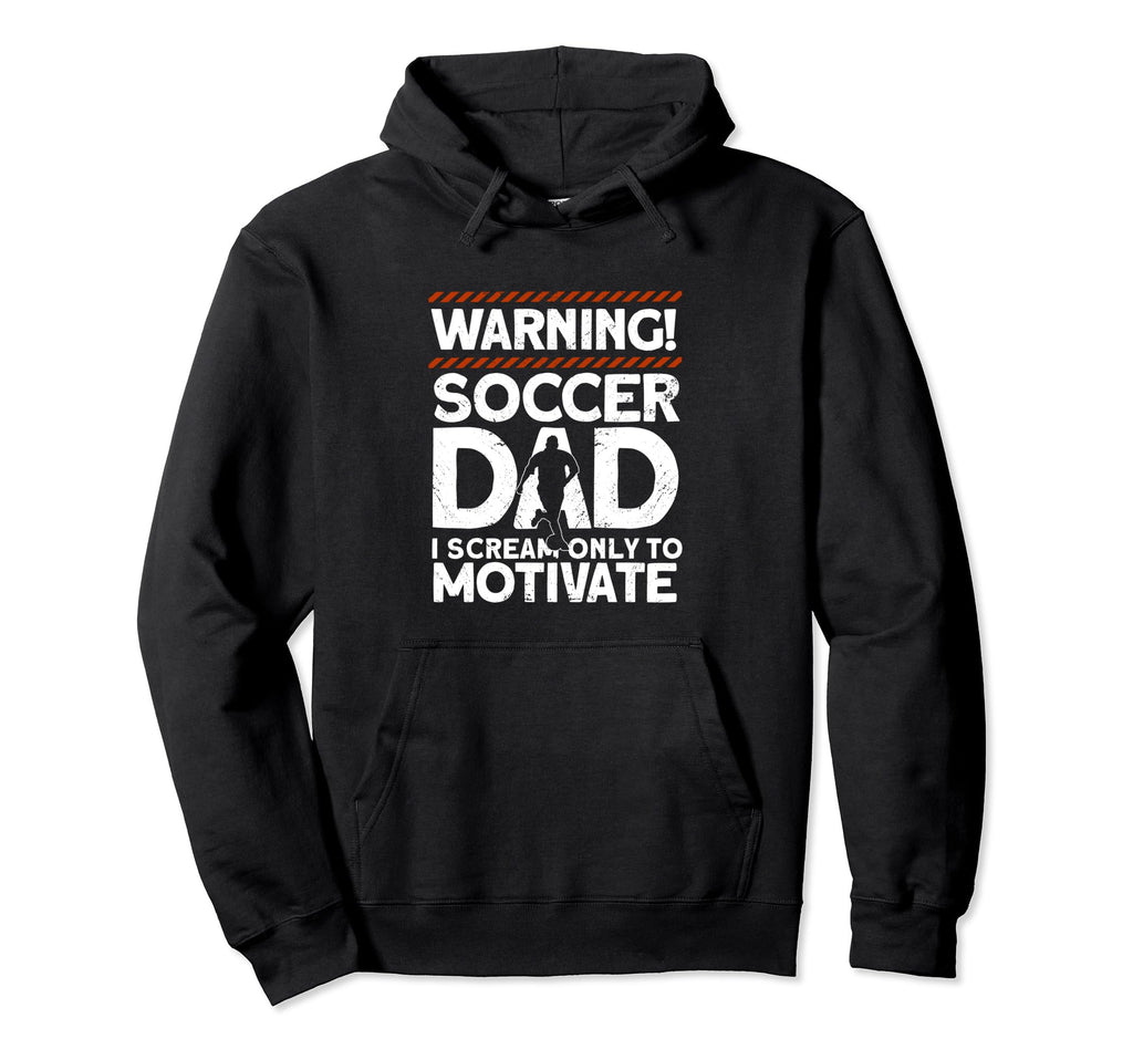 Soccer Dad Soccer Player Funny Dad Hoodie - Minimalist Print Men Women - T-Shirt, Sweatshirt, Hoodie