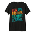 Son Brother Gamer Legend Video Game T-Shirt - Streetwear Style for Adults - T-Shirt, Sweatshirt, Hoodie