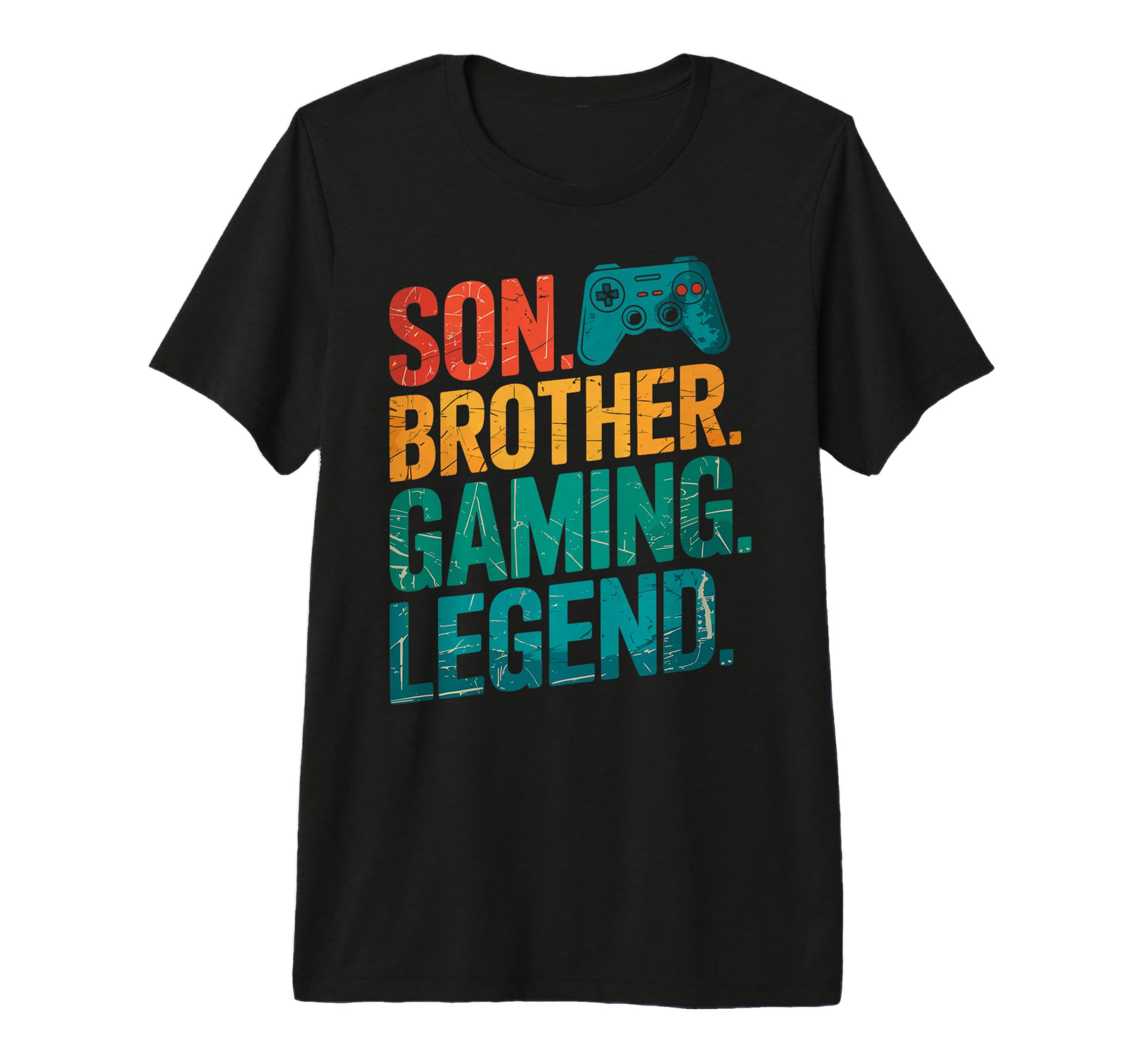 Son Brother Gamer Legend Video Game T-Shirt - Streetwear Style for Adults - T-Shirt, Sweatshirt, Hoodie