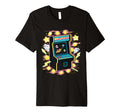 Pixel Art Arcade Machine Gaming Gamers T-Shirt - Minimalist Print Men Women - T-Shirt, Sweatshirt, Hoodie