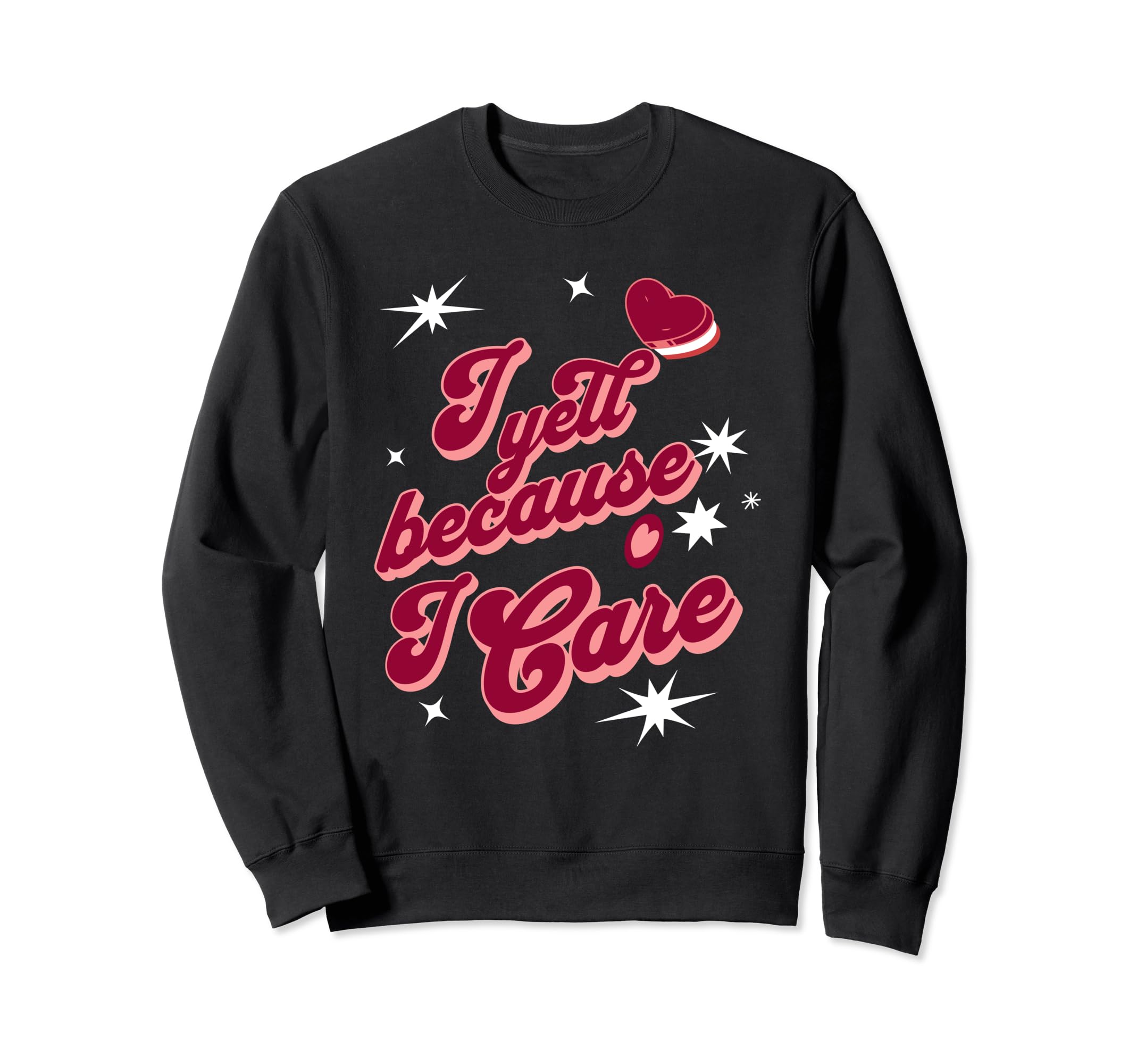 I Yell Because I Care Soccer Mom Sweatshirt - Graphic Print Men Women - T-Shirt, Sweatshirt, Hoodie