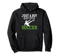 Just Who Loves Soccer Hoodie - Fun Novelty Design Men Women - T-Shirt, Sweatshirt, Hoodie