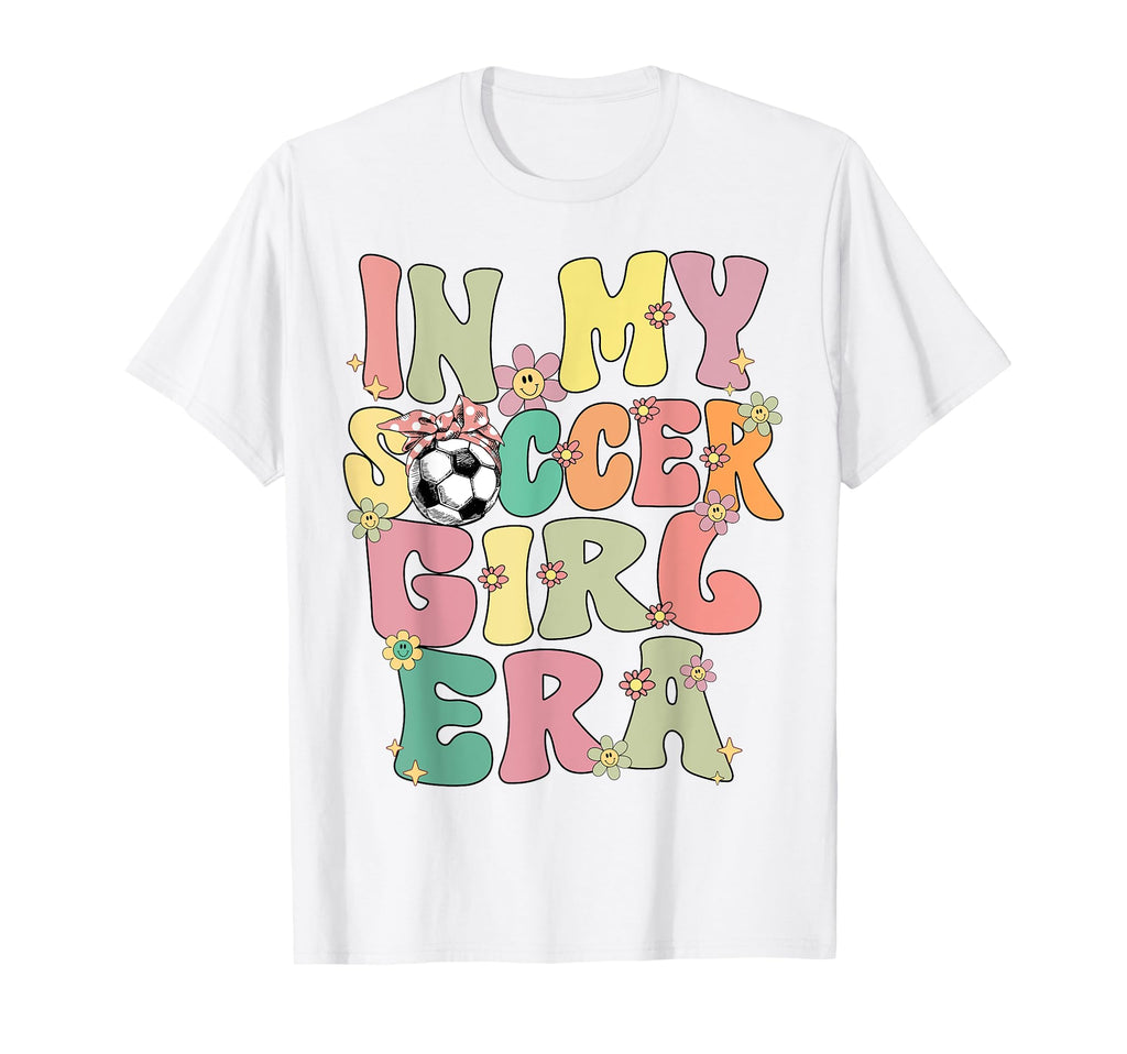 My Soccer Era Groovy Soccer Soccer T-Shirt - Fun Novelty Design for Adults - T-Shirt, Sweatshirt, Hoodie