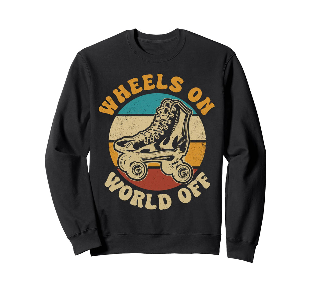 Roller Skating Roller Skates Sweatshirt - Unique Graphic for Adults - T-Shirt, Sweatshirt, Hoodie