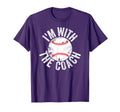 Baseball Coach Wife Funny T-Shirt - Novelty Apparel Unisex - T-Shirt, Sweatshirt, Hoodie
