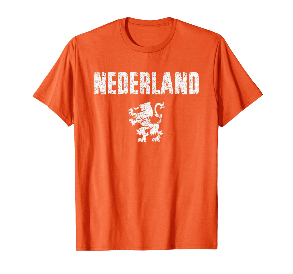 Holland Nederland Dutch Football T-Shirt - Fun Novelty Design for Adults - T-Shirt, Sweatshirt, Hoodie