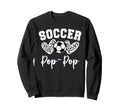 Soccer Pop Pop Matching Family Sweatshirt - Custom Art Print for Adults - T-Shirt, Sweatshirt, Hoodie