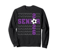 Senior 2026 Graduate Class 2026 Soccer Sweatshirt - Trendy Graphic Unisex - T-Shirt, Sweatshirt, Hoodie