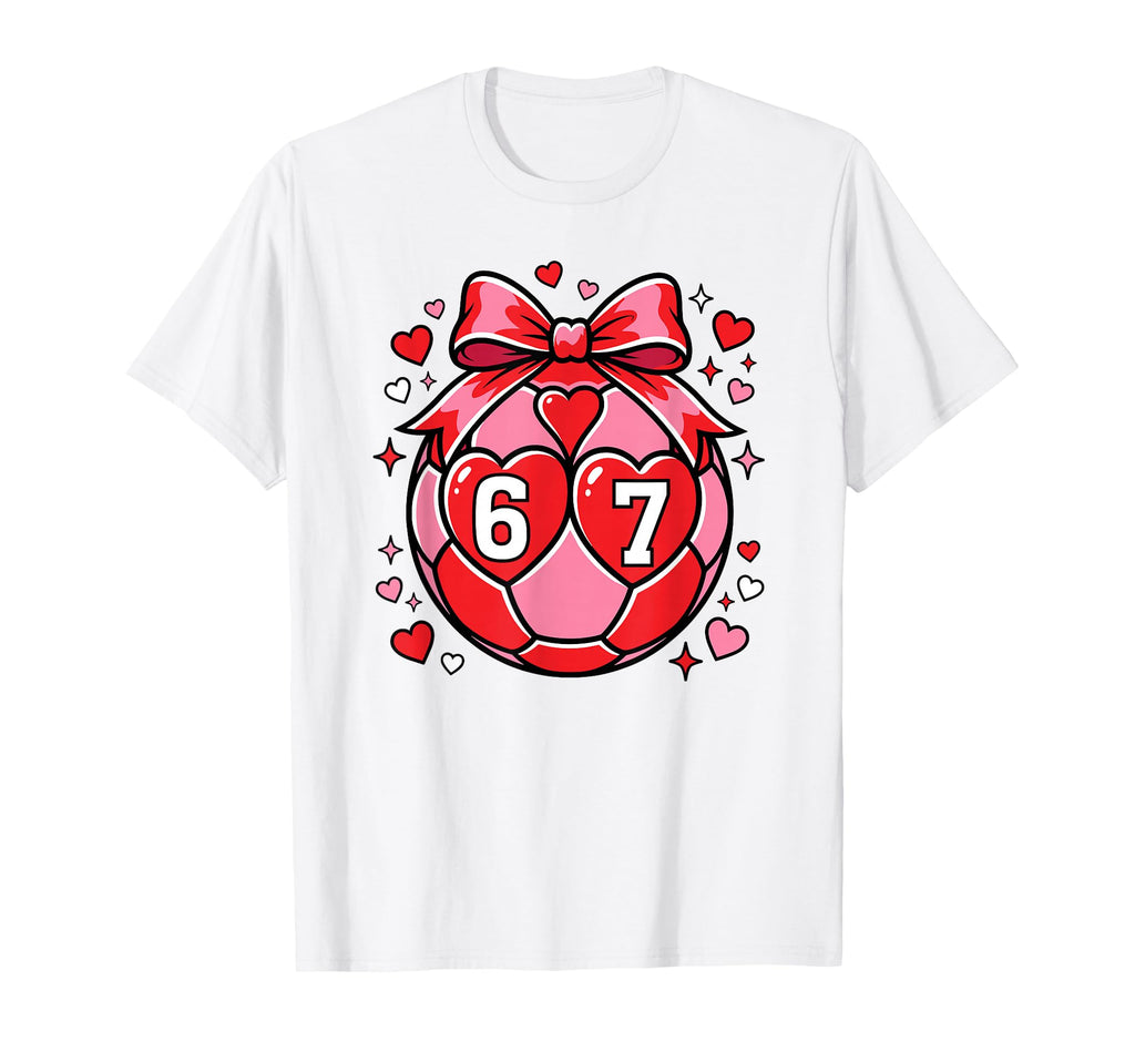 Valentine Soccer Love Football And T-Shirt - Unique Graphic for Adults - T-Shirt, Sweatshirt, Hoodie