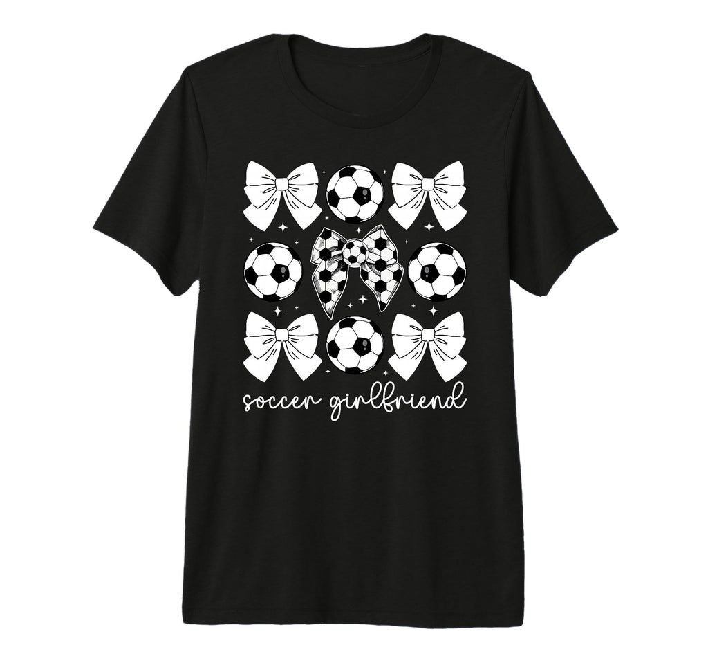 Soccer Girlfriend Coquette Girlfriend T-Shirt - Minimalist Print Unisex - T-Shirt, Sweatshirt, Hoodie