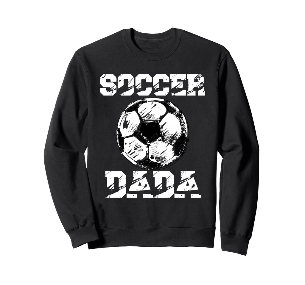 Soccer Dada Distressed Ball Funny Sweatshirt - Unique Graphic Unisex - T-Shirt, Sweatshirt, Hoodie