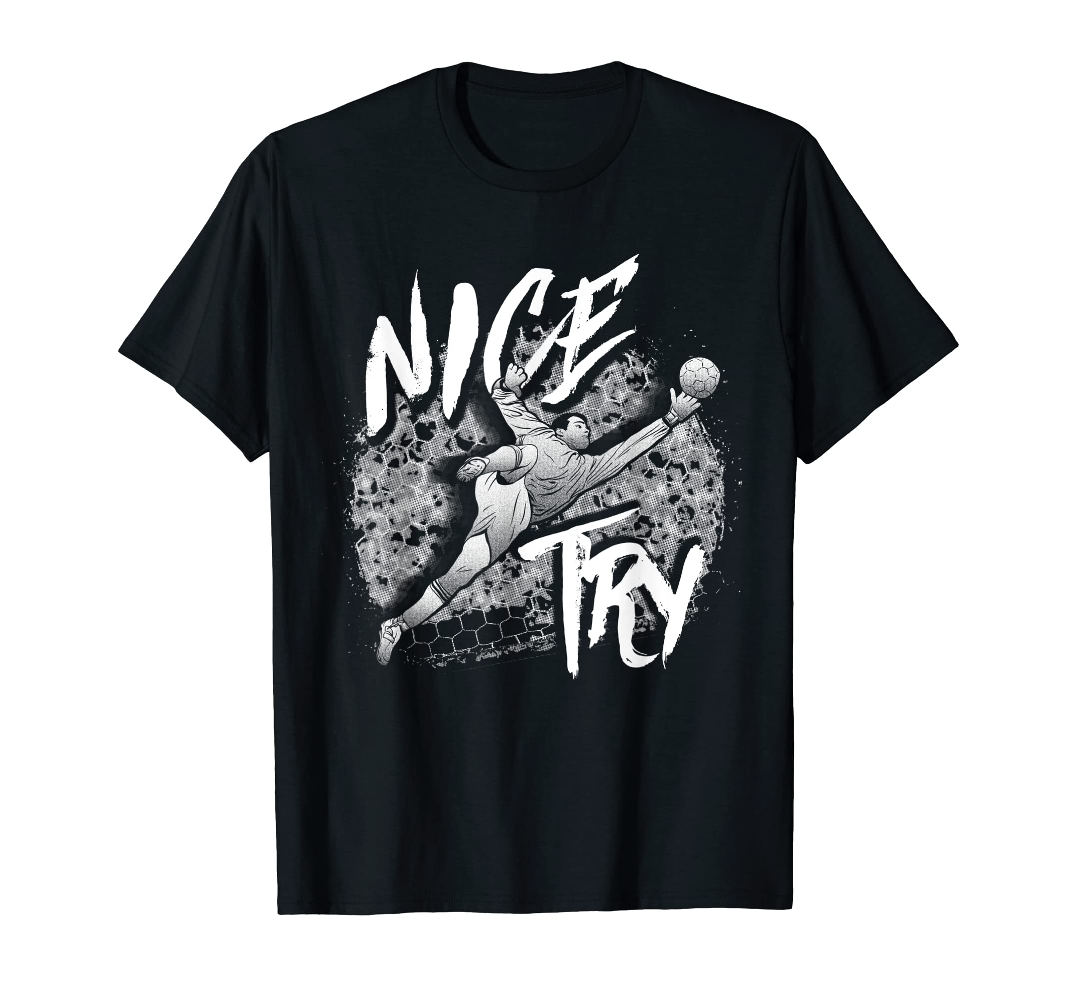 Soccer Goalkeeper Goalie Great Sports T-Shirt - Trendy Graphic for Adults - T-Shirt, Sweatshirt, Hoodie