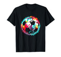 Soccer Ball Tie Dye Colorful Soccer T-Shirt - Streetwear Style Men Women - T-Shirt, Sweatshirt, Hoodie
