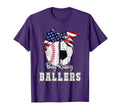 Busy Raising Ballers Baseball T-Shirt - Fun Novelty Design Men Women - T-Shirt, Sweatshirt, Hoodie