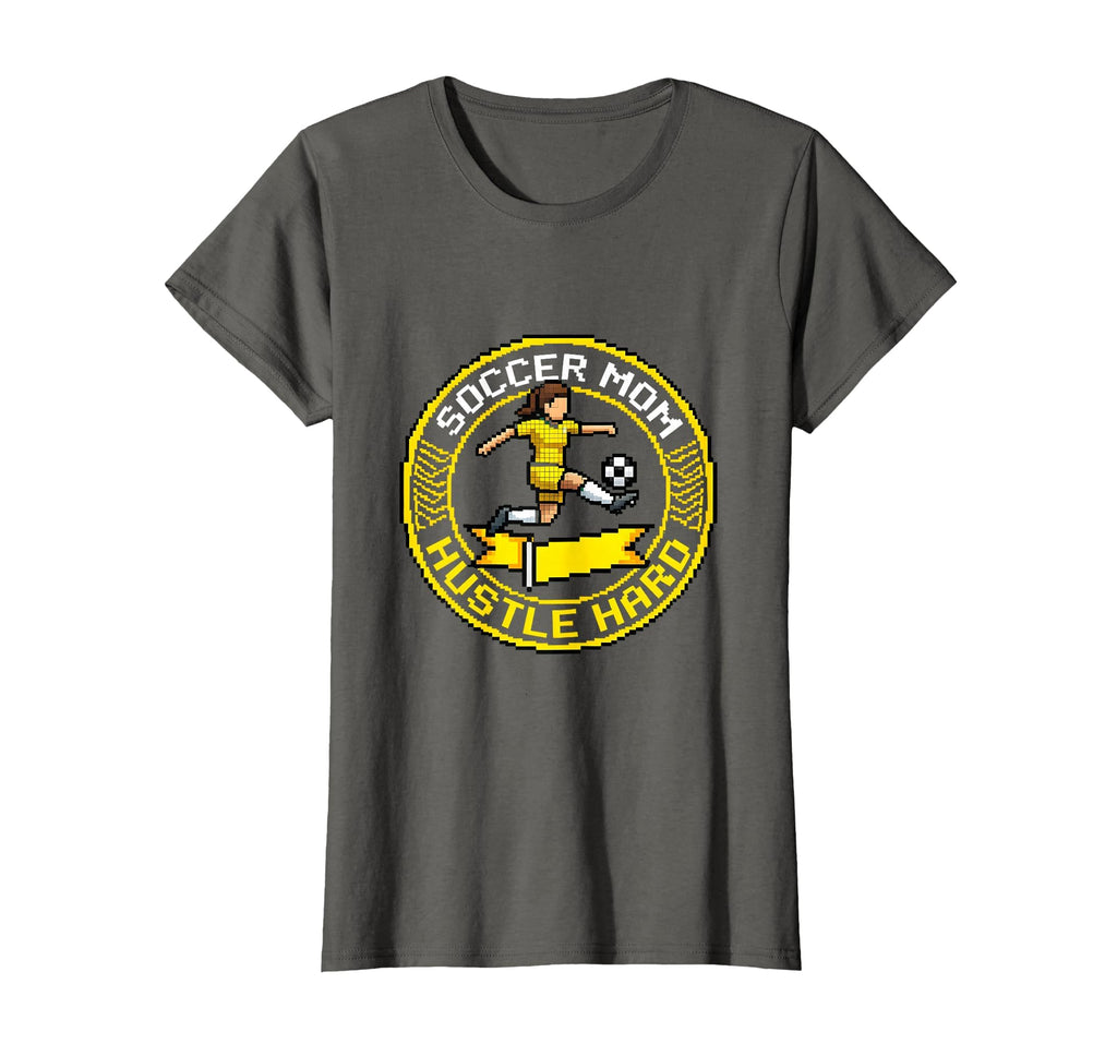 Soccer Mom Hustle Hard T-Shirt - Custom Art Print for Adults - T-Shirt, Sweatshirt, Hoodie