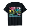 Mom Surrounded Balls Baseball Football T-Shirt - Streetwear Style Unisex - T-Shirt, Sweatshirt, Hoodie