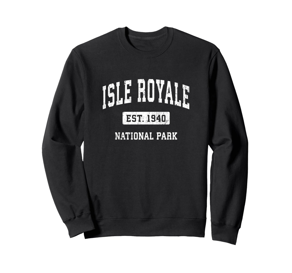 Isle Royale National Park Sports Sweatshirt - Aesthetic Graphic Unisex - T-Shirt, Sweatshirt, Hoodie