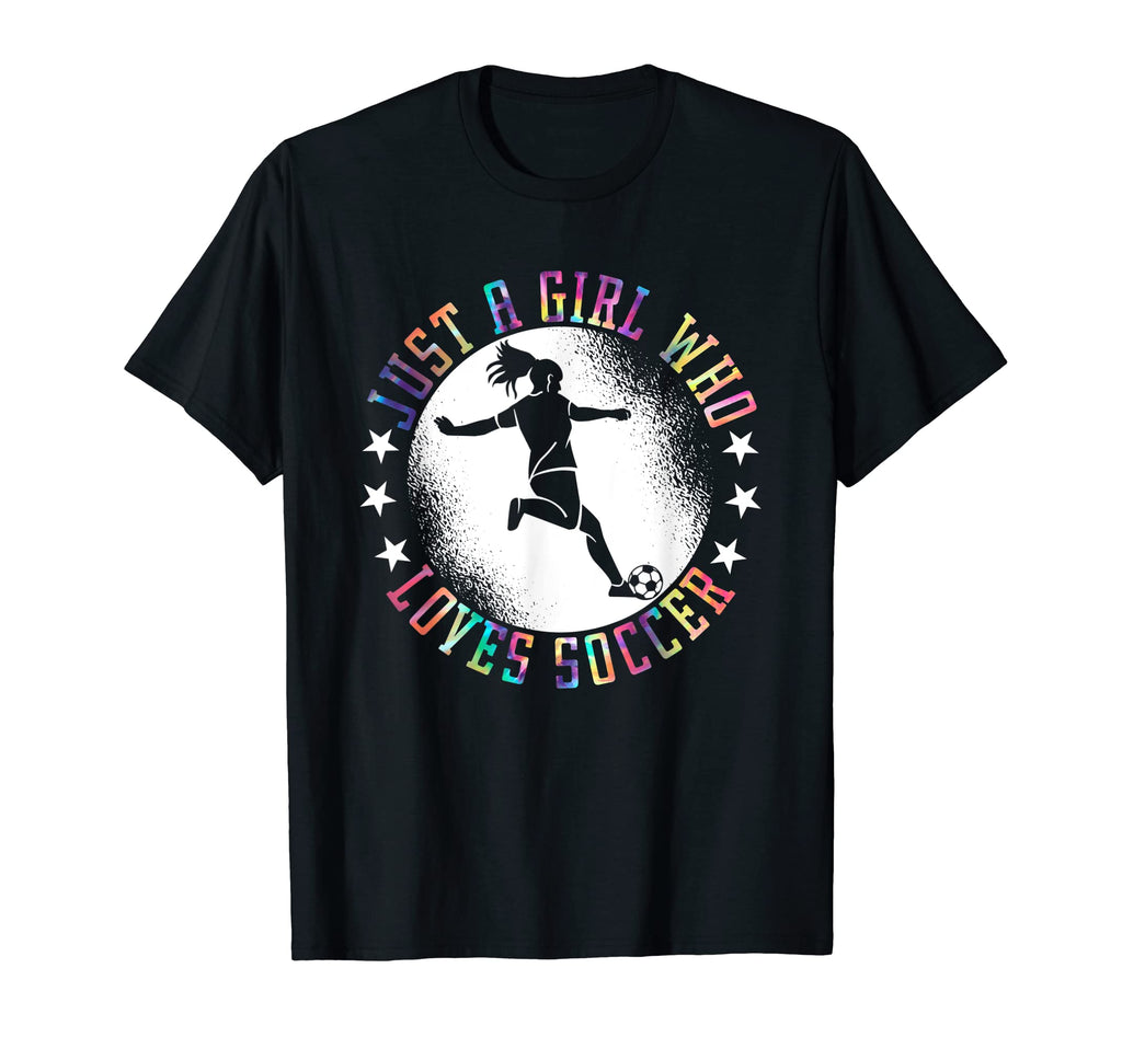 Just Who Loves Soccer Soccer T-Shirt - Fun Novelty Design for Adults - T-Shirt, Sweatshirt, Hoodie