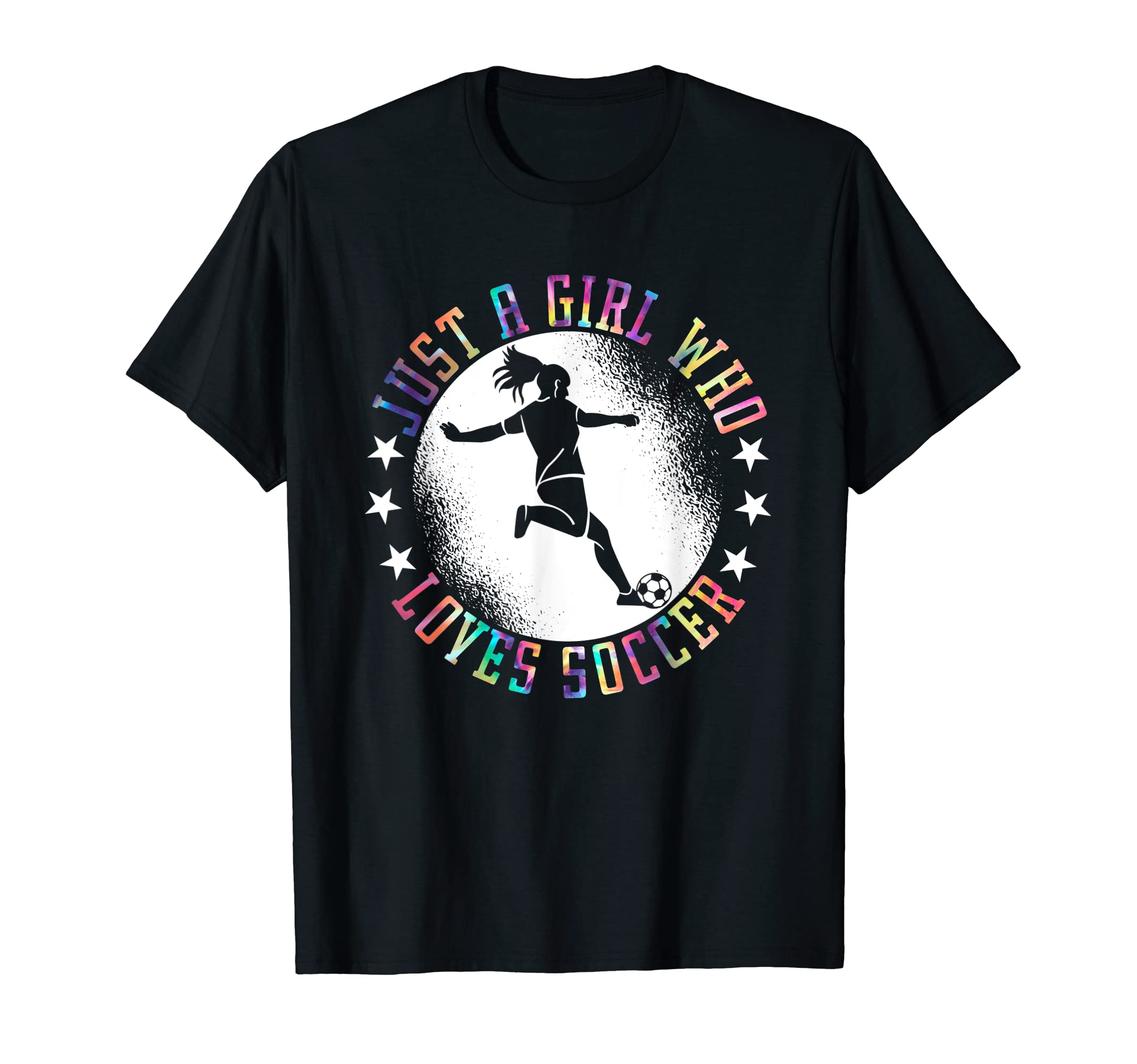Just Who Loves Soccer Soccer T-Shirt - Custom Art Print for Adults - T-Shirt, Sweatshirt, Hoodie