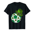 St Patricks Day Soccer Ball Shamrock T-Shirt - Fun Novelty Design Unisex - T-Shirt, Sweatshirt, Hoodie