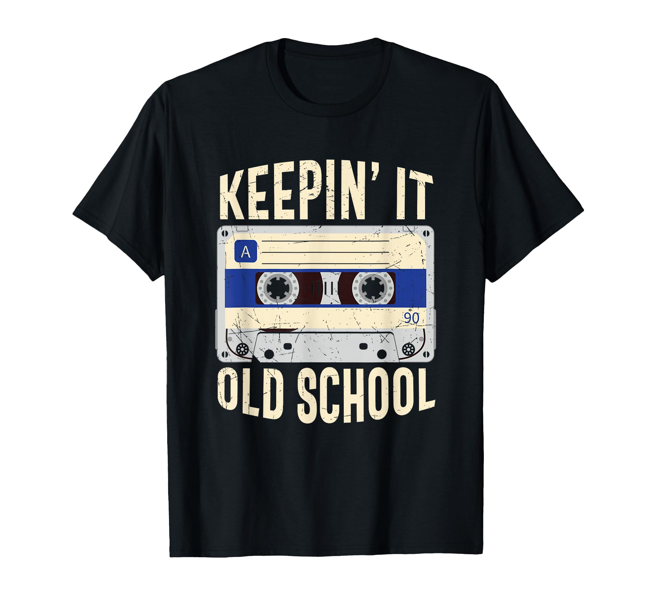 Old School Hip Hop 90S Mixtape T-Shirt - Minimalist Print for Adults - T-Shirt, Sweatshirt, Hoodie